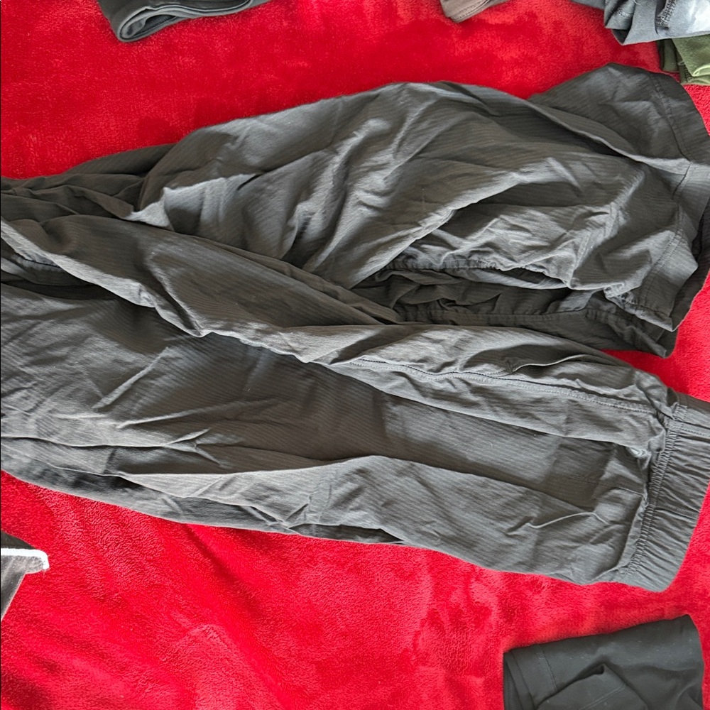 Women’s black joggers